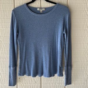Sky Blue Orvis Thermal Shirt